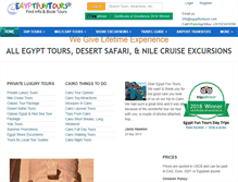 Tablet Screenshot of egyptfuntours.com